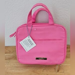 NWT Tartan + Twine Double-Zip Weekender Bag - Pink